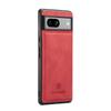 DG.MING For Google Pixel 8a Hybrid Case PU Leather+PC+TPU Anti-Scratch Phone Cover