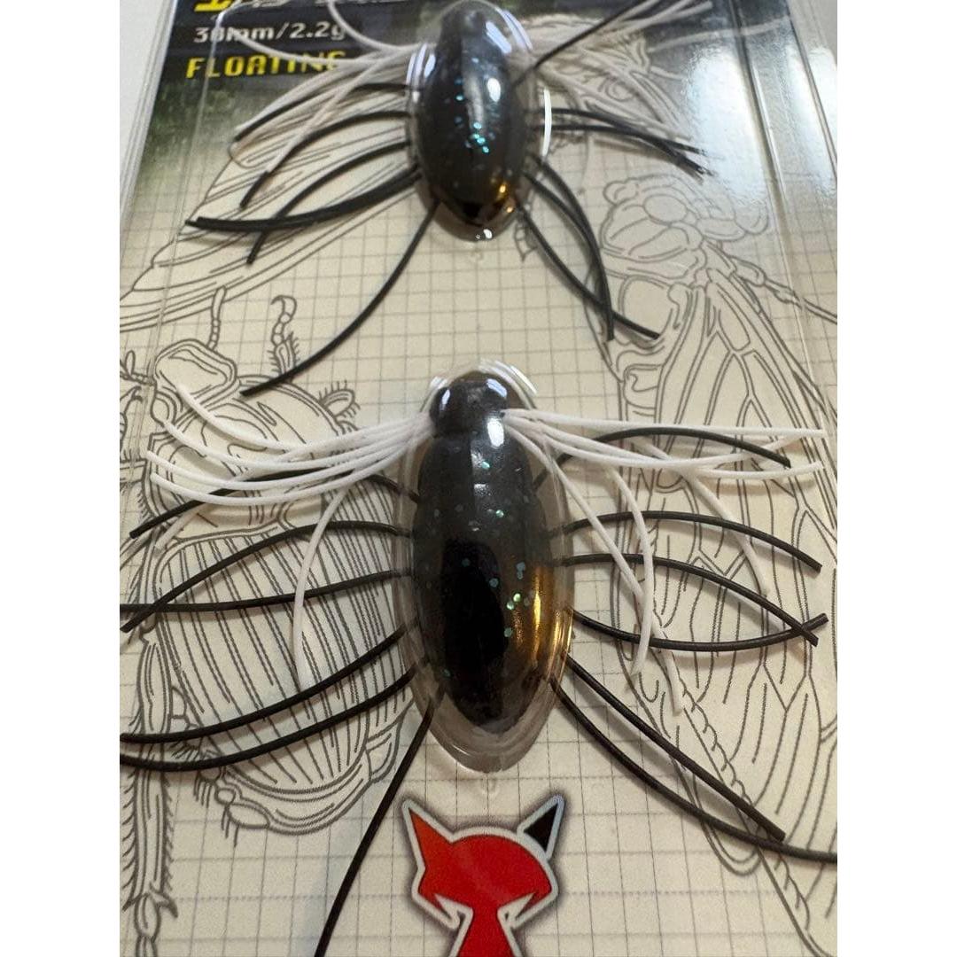 Used JACKALL live insect Ikechu new unopened item out of print popular color black