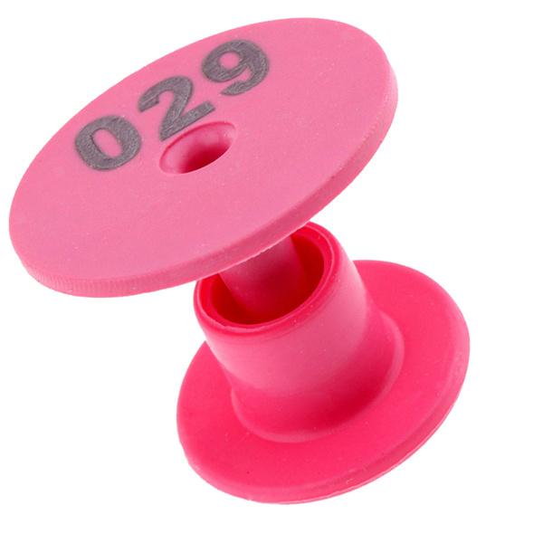Marques Auriculaires Vierges TPU - Lot De 100 - Vert - Pour Bovins, Moutons, Cochons - Identification Animaux