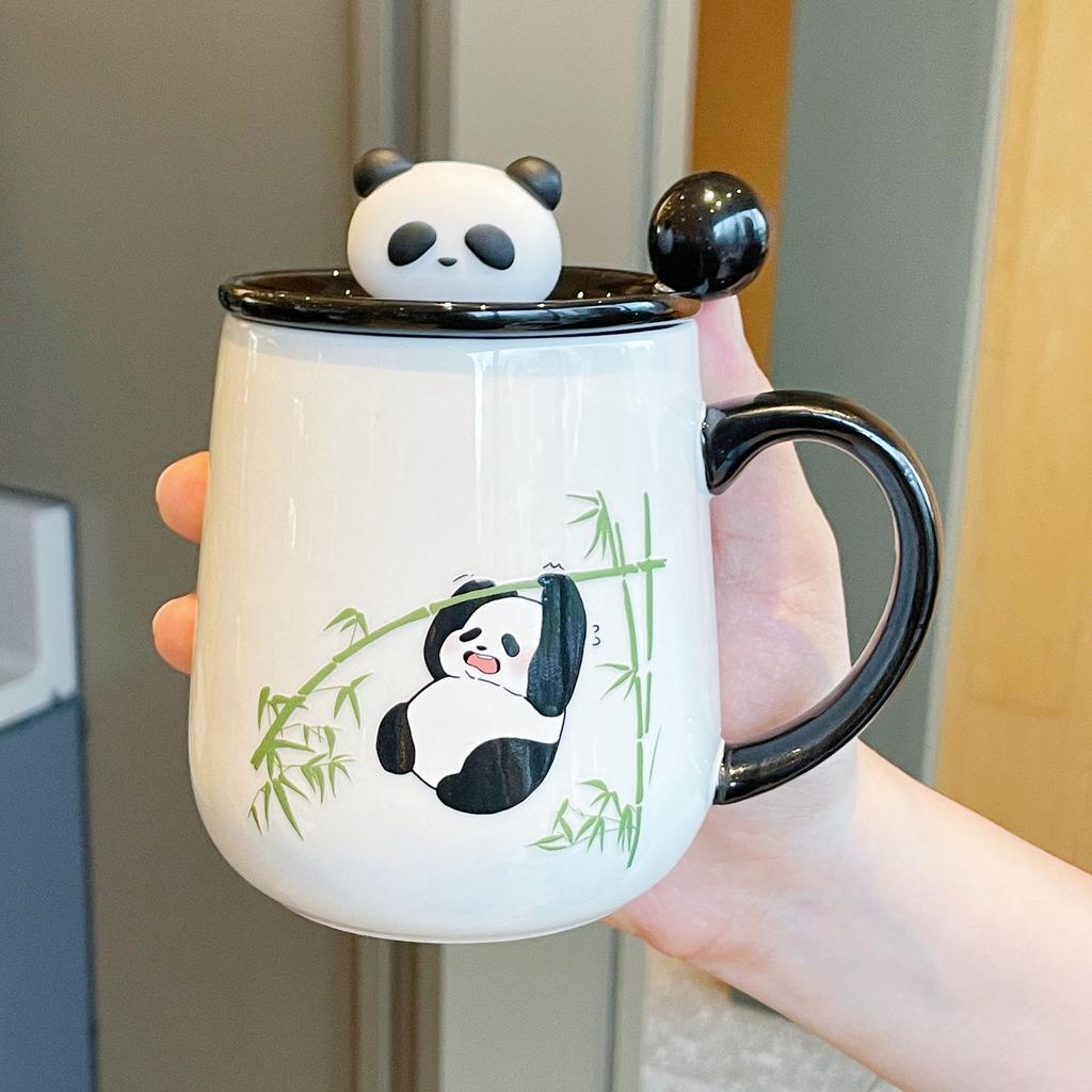 Mug Gift Box New Style Women's Panda Cup Souvenir Ceramic Water Cup Coffee Cup