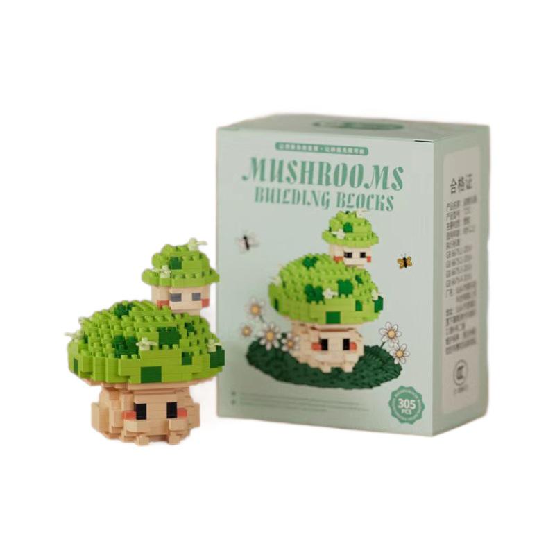 Chaolechuang Pilzspielzeug - Pädagogische Lego-kompatible Bausteine für Kindergeburtstage