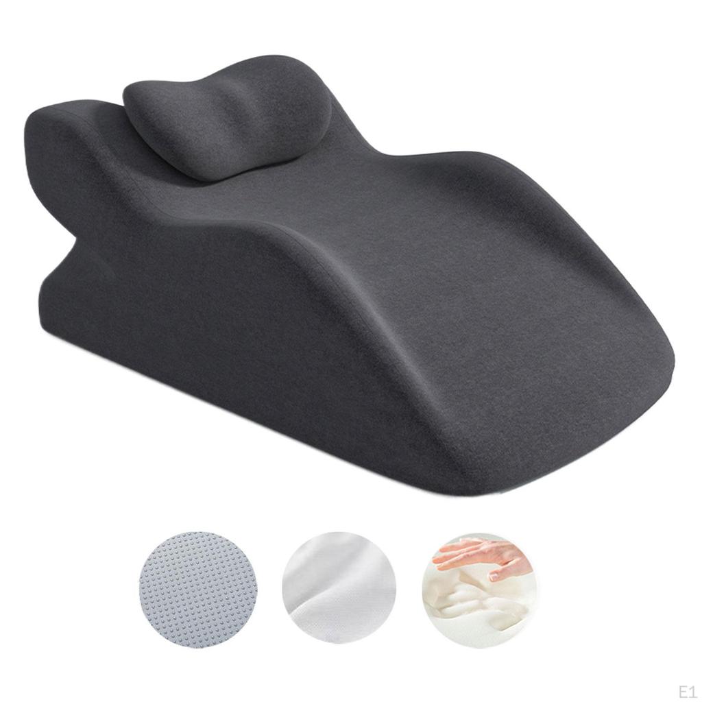 Knee Pillow Feet Removable Washable Cover Leg Rest Support Cushion Memory Foam for