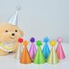Sparkly Sequin Macaron Glitter Birthday Cone Party Hat
