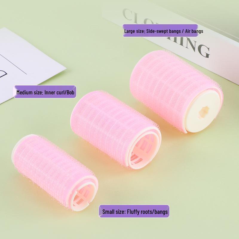 Double-Layer Self-Adhesive Air Bangs Curlers - Korean Style Magic Hair Tool
