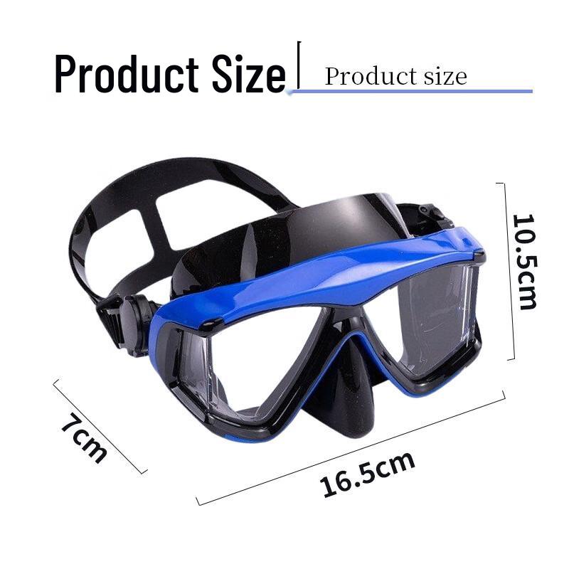 WEZHO Adult Anti-Fog Diving Mask & Snorkel Set