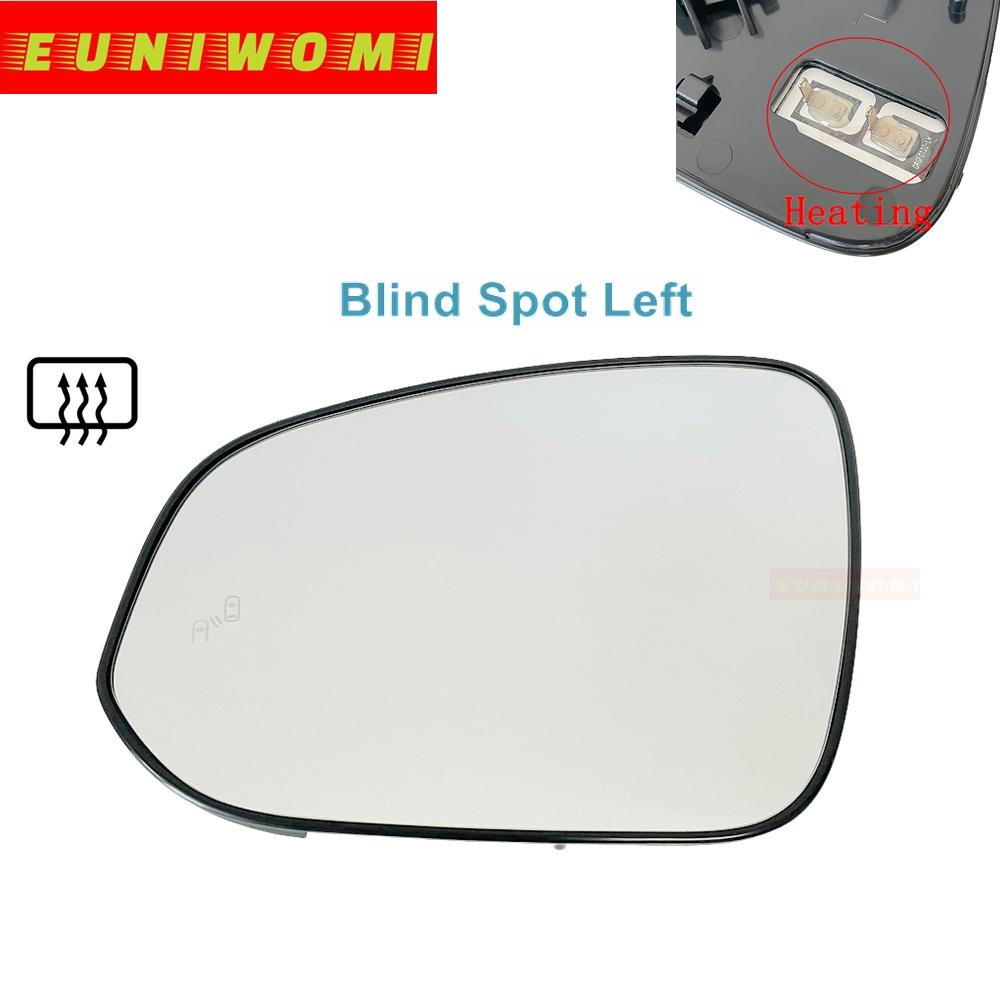 Heated Convex Car Rearview Mirror Glass With Blind Spot Light For TOYOTA Sienna 2015-2025 High Lander -2024 Granvia 22-25