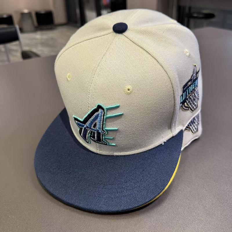 Unisex verstellbare Flat-Brim Hip-Hop-Kappe – Frühling/Sommer breite Krempe, perfekt für den Herbst