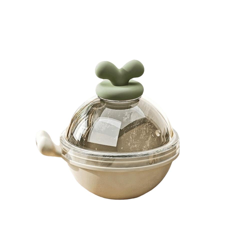 

DIY Craft Ice Ball Mold BPA-Free Ice Cream Mould Reusable Popsicle Making Mold зелений