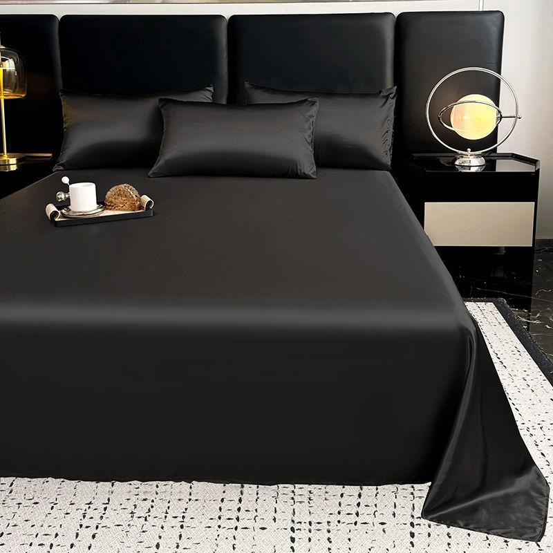 Hot Season Solo Cooling Bed Sheet: Solid - Color, Breathable Bedding Perfect for College Dorms & Summer Naps