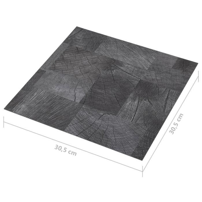 VidaXL 20x Self-Adhesive Floor Planks Floor Coverings Living Room Sitting Room Bedroom Home Non-Slip PVC 1.86 330171