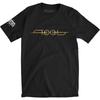 Men's Tool The Torch (Back & Sleeve Print) Slim Fit T-shirt Medium Black