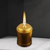 Portable Small Alcohol Burner Lamp Aluminum Alloy Alcohol Stove with Cotton Cord for Outdoor Survival Camping Hiking