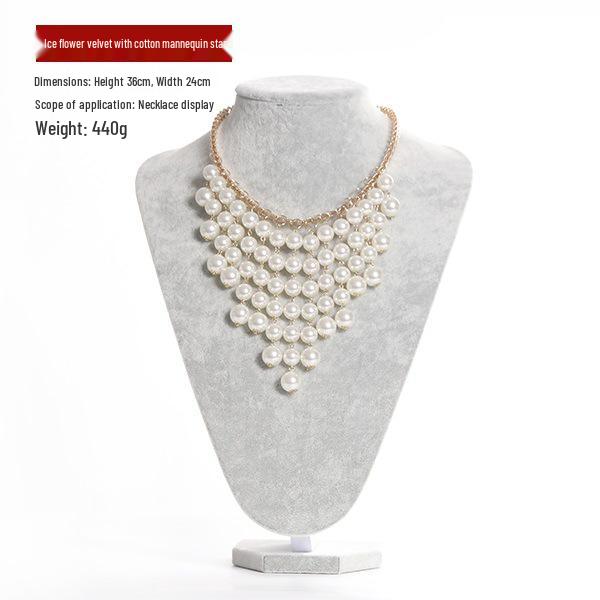 Pendant Necklace Display Stand Mannequin Jewelry Holder