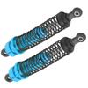 2Pcs 85mm RC Metal Shock Absorber Damper for TRAXXAS SLASH 2WD RC Car Upgrade PartsBlue