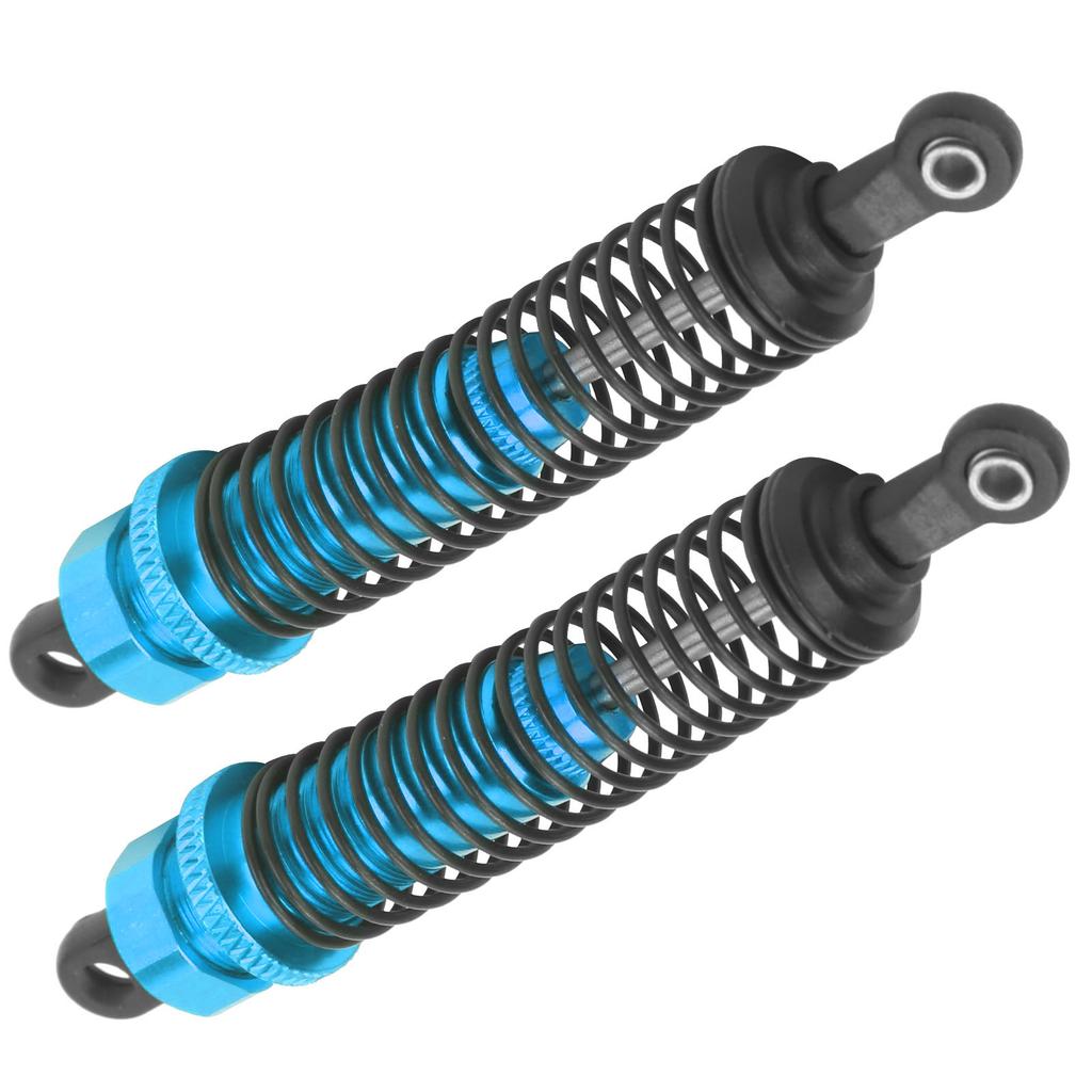 2Pcs 85mm RC Metal Shock Absorber Damper for TRAXXAS SLASH 2WD RC Car Upgrade PartsBlue