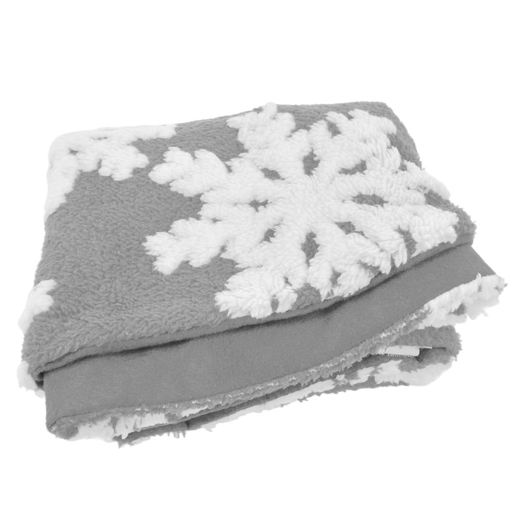 Julgransmatta Söta Snöflingemönster Återanvänd Vacker Praktisk Julgransdekorationer
