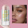 6 kolorów 3D Face Brighten Highlighter Bar Cosmetic Face Contour Bronzer Shimmer Highlighter Stick Concealer Cream Makeup Tool