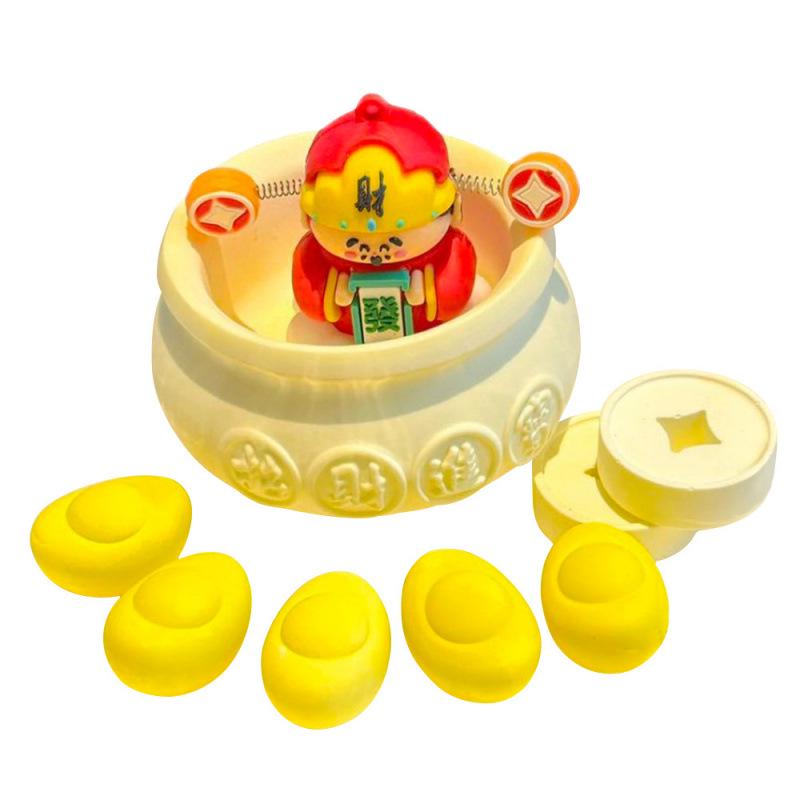 New Year Lucky Cat Plaster Aroma Diffuser - God of Wealth Figurine Fragrance Gift