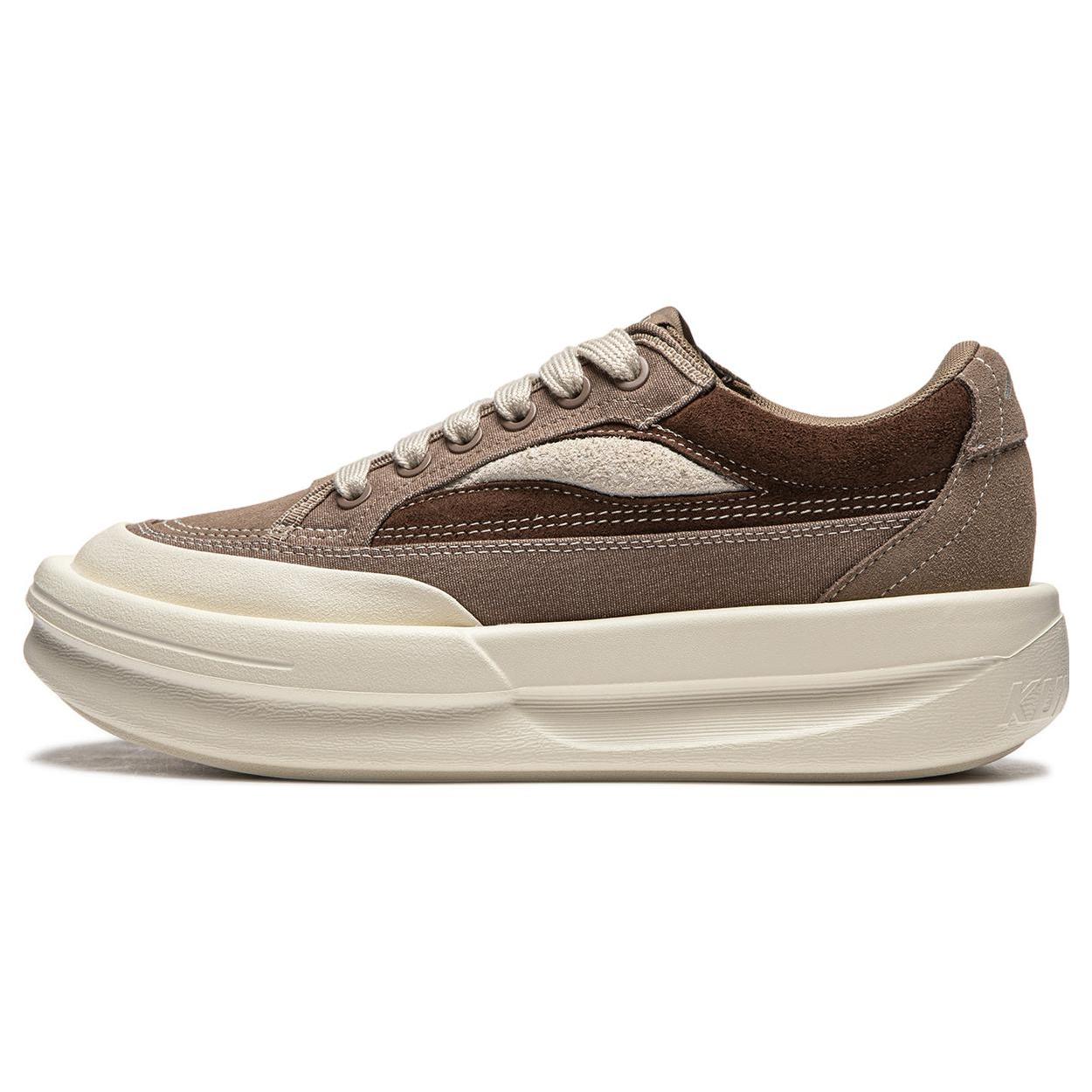 

Li Ning Slip Resistant Low top Casual Shoes Unisex Brown AZGU015-3 43.5