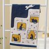 Zhiyang Creative Gauze Infant Face Towels - Naughty Cat Design for Kids' Parties