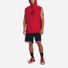 Under Armour Fleece Color Block Elastic Waist Casual Shorts Men Shorts Black 1374302-001