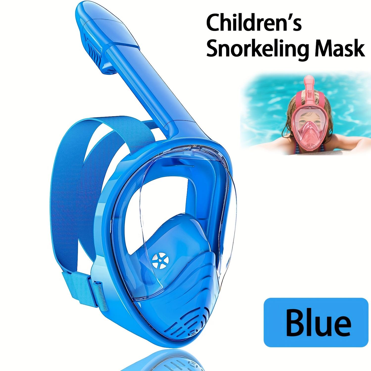 

Full Dry Snorkel Mask with Panoramic View Anti-Fog Full Face Diving Mask for Adults and Teens--- S/M
