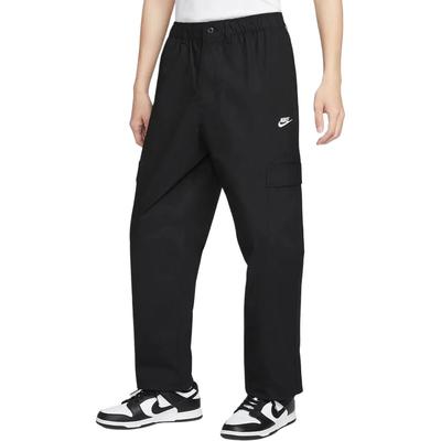 Logo Multi-Pocket Button Straight Leg Work Pants Men Pants HV1434-011