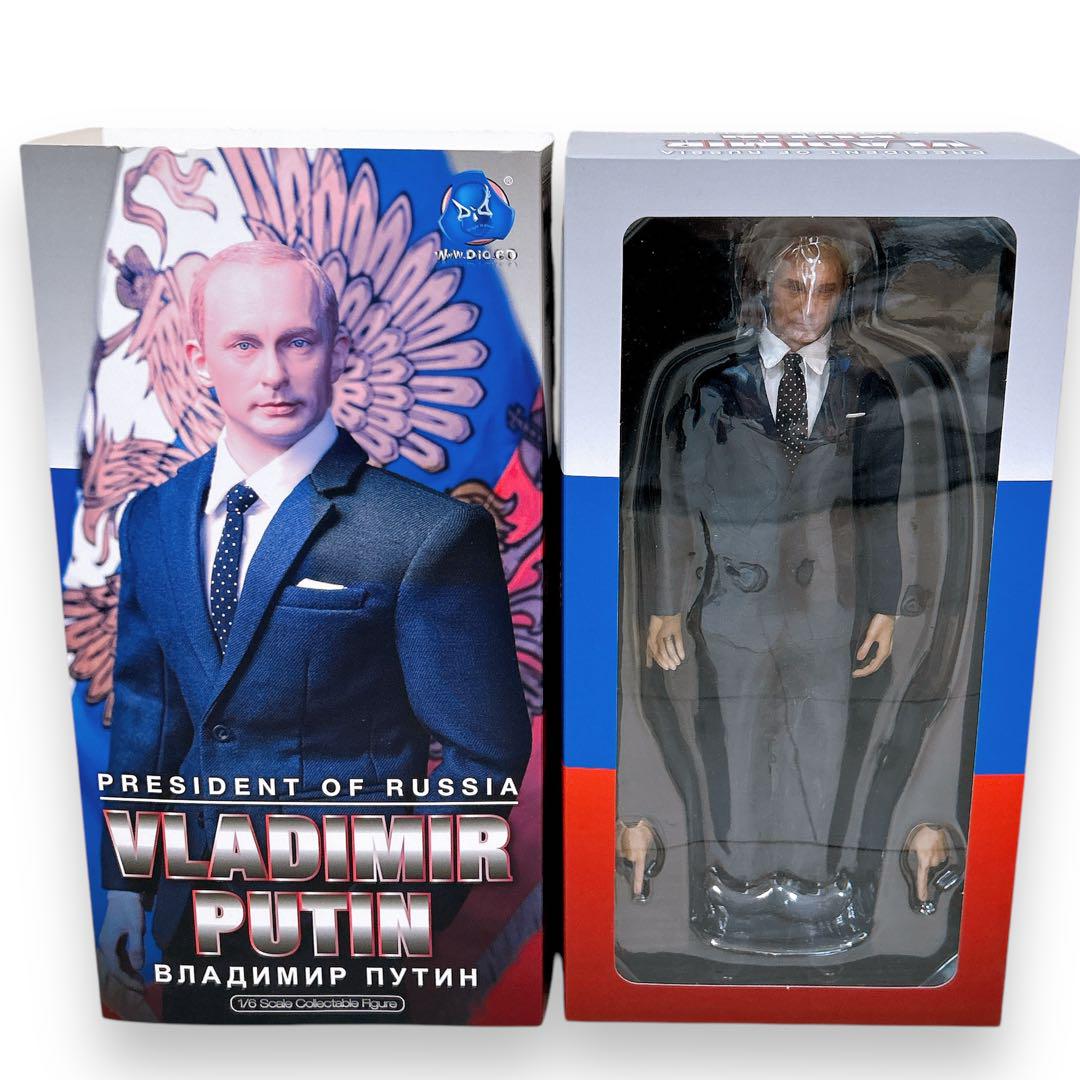 

[Б/У] Фигурка президента Путина DID Россия