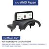 Vjoycar 4.6'' 6.2'' Dashboard Cluster Instrument Model 3 Y HUD Screen HD LCD Speedometer For Tesla Modification Car Accessories