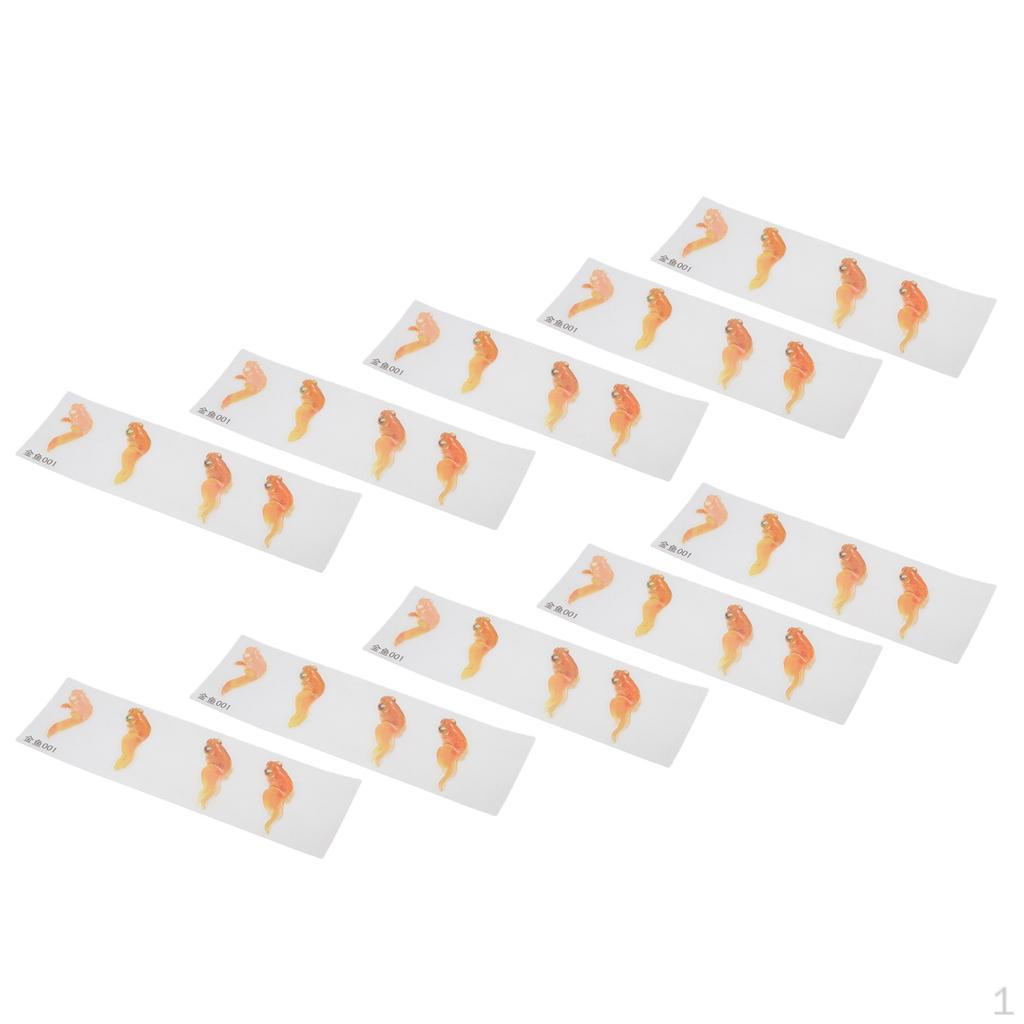 10 Pieces Plastic Self Adhesive Labels Card Making Accessories, Scrapbook C