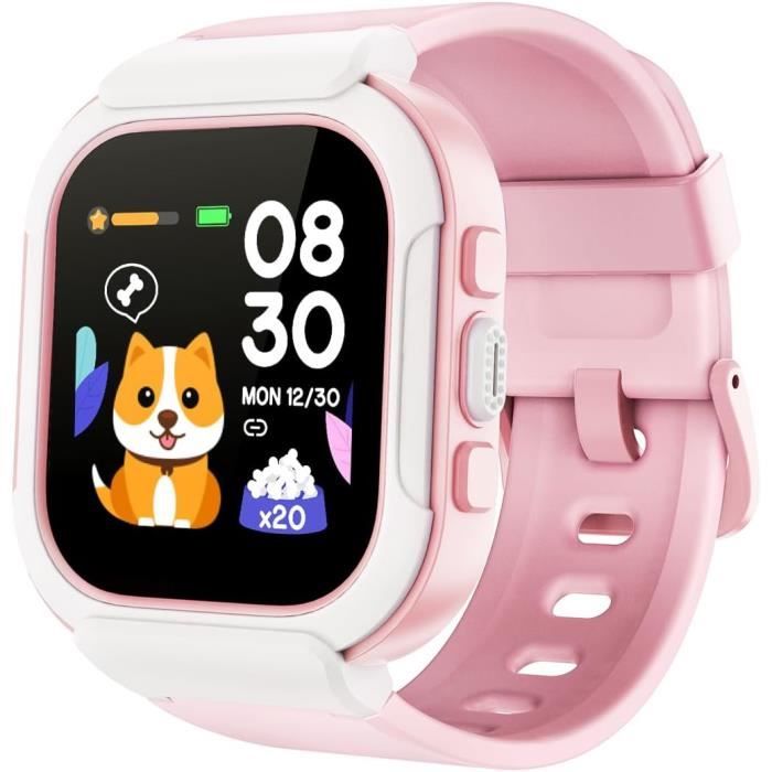 Cloudpoem Montre Connectée Enfant Fille Montre Podometre Enfant Non Connectée Smartwatch Pour 4-12 Ans Montre Sport Android iOS a