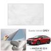 For MAZDA 6E EZ-6 2025-Present Car Suede Fabric Anti-uv Electrostatic Adsorption Sunroof Sunshade Auto Heat Insulation Skylight