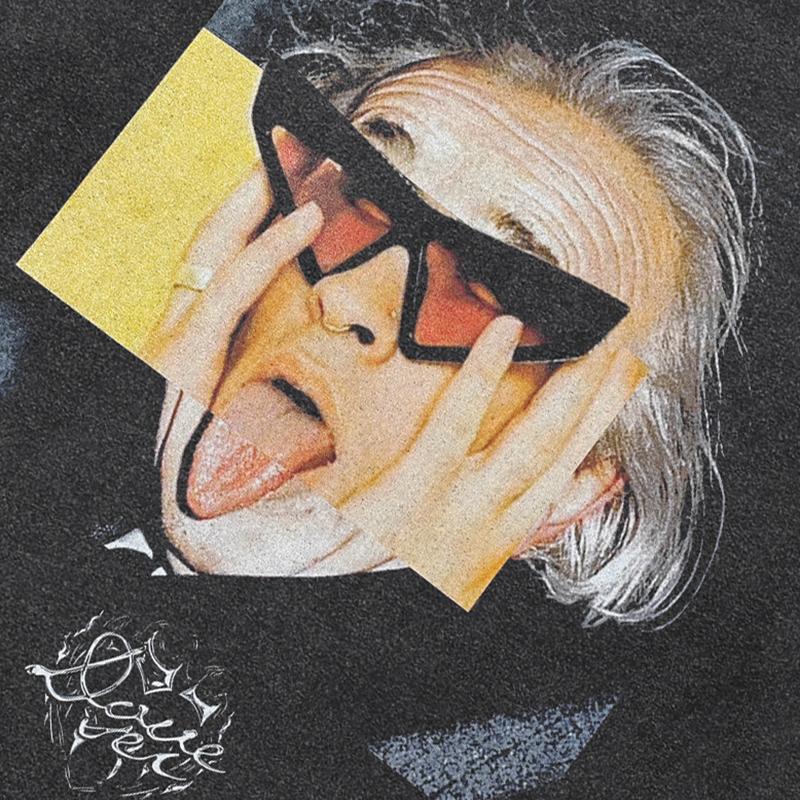 Streetwear Black Humor Graphic Washed Black T-Shirt Cotton Unisex Tops Tees Summer Short Sleeves T Shirt