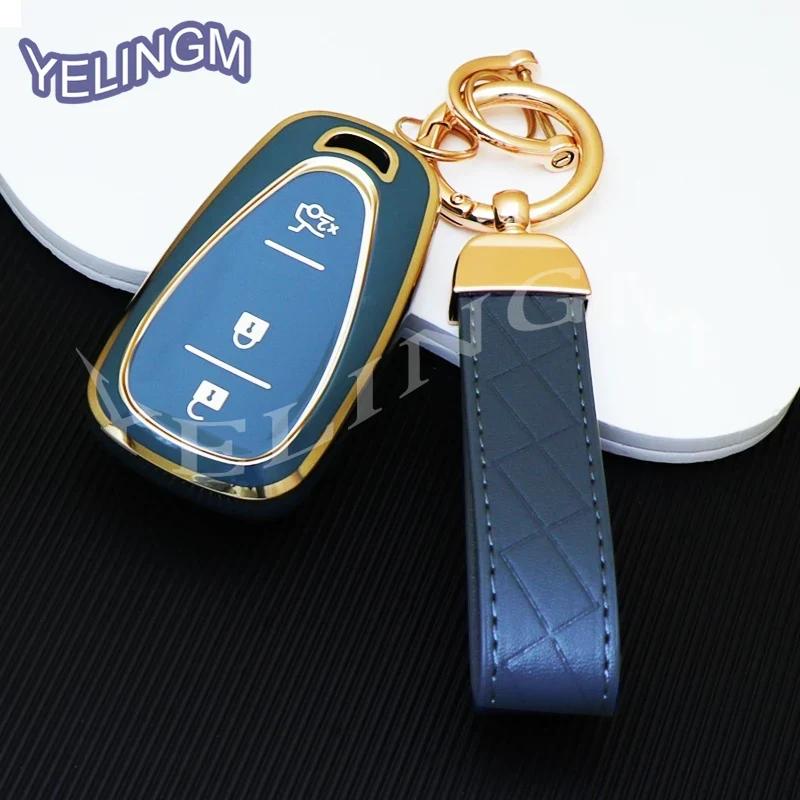 2/3 Tasten Fernbedienung Smart Key Hülle für Chevrolet Spark Camaro Volt Bolt Trax Malibu Cruze TPU Auto Schlüsselhülle Schlüsselanhänger Autoabdeckung