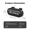 CKU5 Car Glasses Box Sun Visor Glasses Holder Shock-proof Eyeglasses Storage Case For Lexus CT ES GS NX IS250 CT200h IS300h ES300h