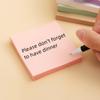 100Sheets Sticky Notes Pads Posits Stationery Paper Stickers Posted It Memo Notepad Notebook School Office Message Color Sticker