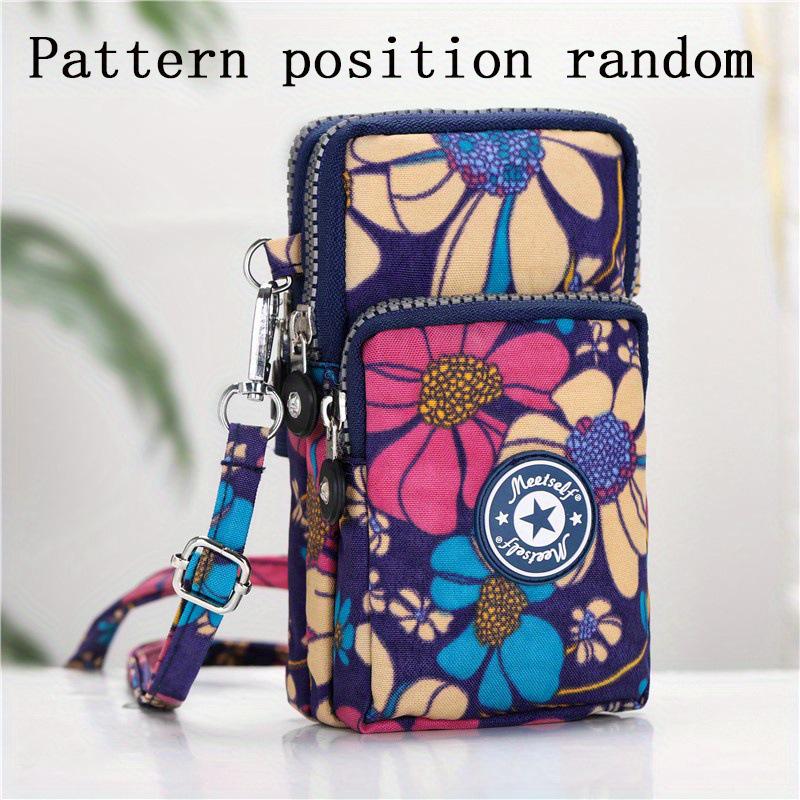 Damen Umhängetasche mit Handyfach und Münzfach