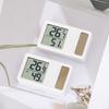 Solar Powered Small Size Hygrometer Thermometers Desktop Digital Temperature Humidity Measurement Meter Gauge for Home