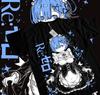 Anime Re Zero Rem Waifu Maid Graphic Black TShirt Size S4XL