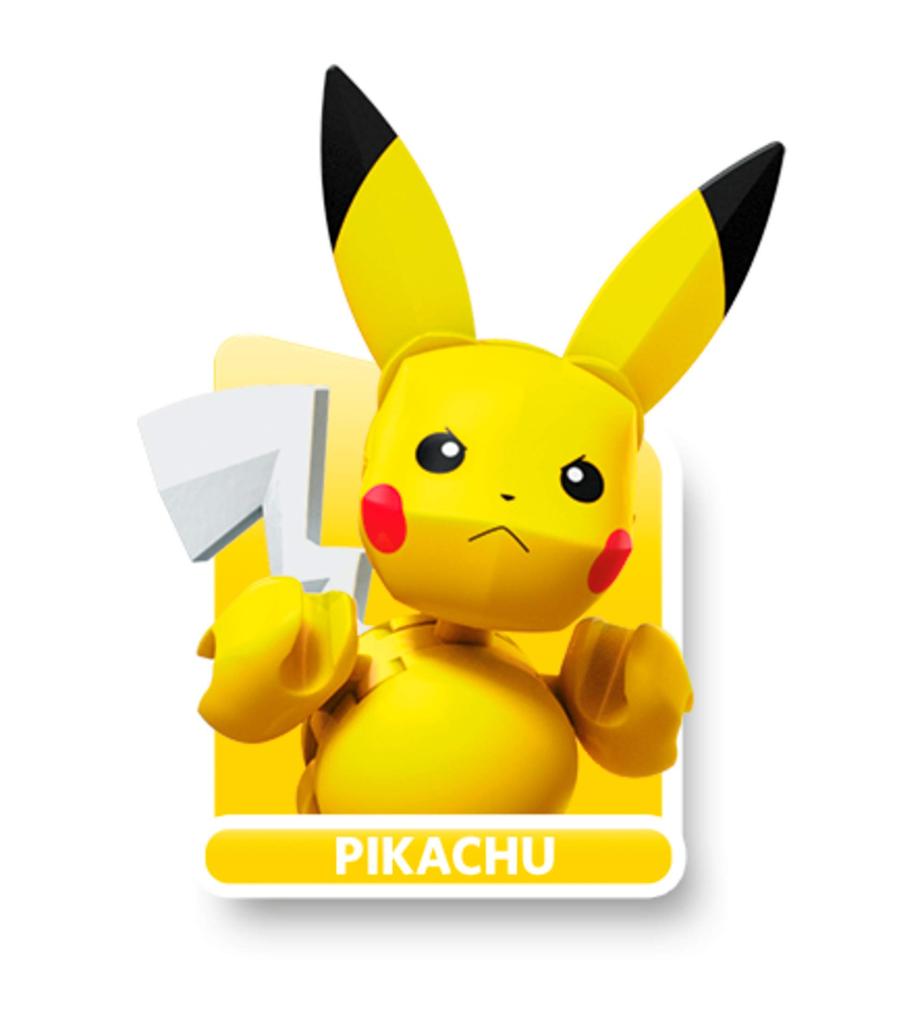 Mega Construx Pokémon Plastic Model Figure: Hikozaru vs. Pikachu