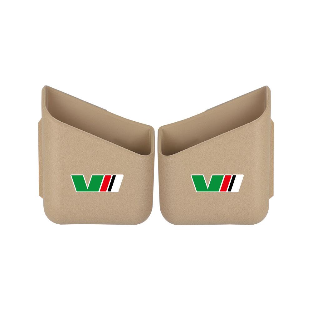 tgcyx7 Car Interior Side Door Storage Box Stowing Tidying Hanging Holder For Skoda Rapid Octavia A5 S Kodiaq Fabia A7 VII Kamiq Karoq