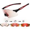 Photochromic Cycling Sunglasses - UV400 Protection for Men & Women, Ideal Glasses for Running & Outdoor Sports
