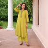 Indian Designer Top Tunic Cotton Slub Kurti Women Bollywood Party Wear Salwar Kameez Kurta Pant Set