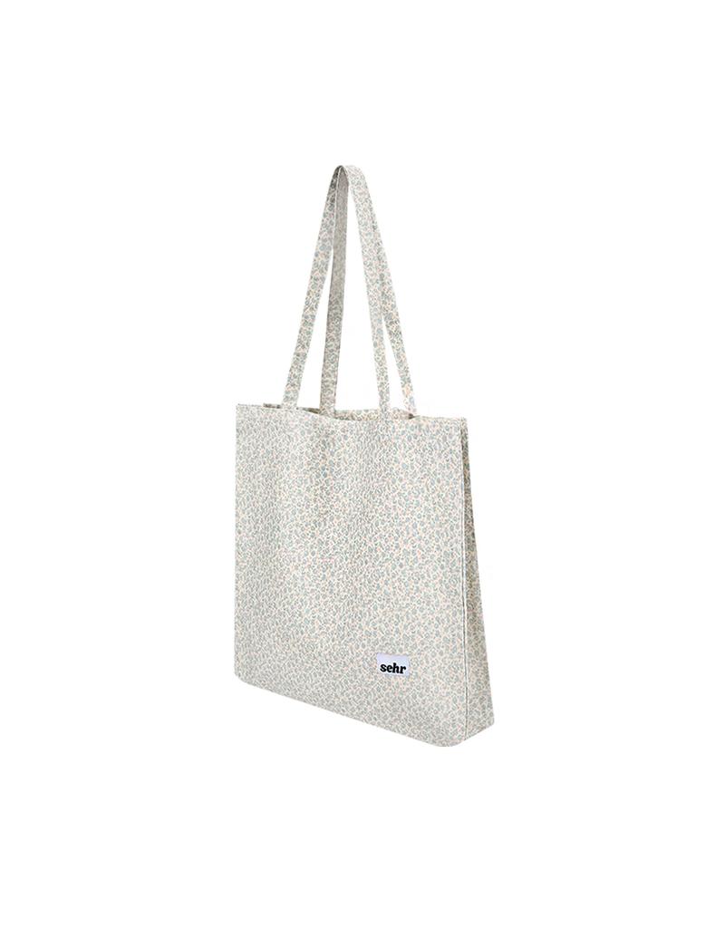 Sehr Cotton Flower Big Bag (Light Blue)