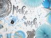 Partydeco Rozety Dekoracyjne Srebrny 1 Op 3 Szt