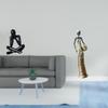 Modern Abstract Tribal Lady Sculpture Decorative Figurine Collectible Ornament for Living Room Desk