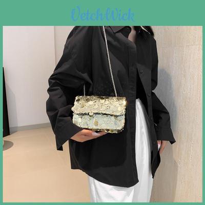 Fashionable 2024 Sequin Crossbody Bag For Women Trendy Shoulder Bag With Elegant Design