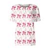 Women's Short Sleeved Patterned Pockets, Work Print Stand Up Collar, Single Breasted Protective Clothing, Cardigan Jacket, Top