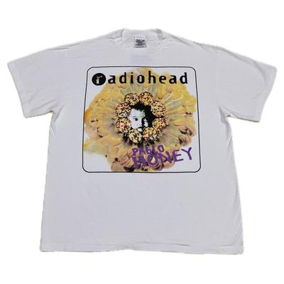 1993 Vintage Radiohead Pablo Honey Tour Single Stitch T-Shirt REPRINT