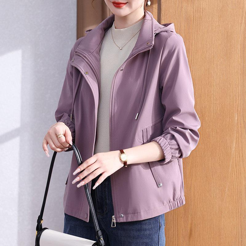 

Stylish Spring Jacket for Middle-Aged & Elderly Women - Perfect Mother s Day Gift 3XL (120-135 lbs)